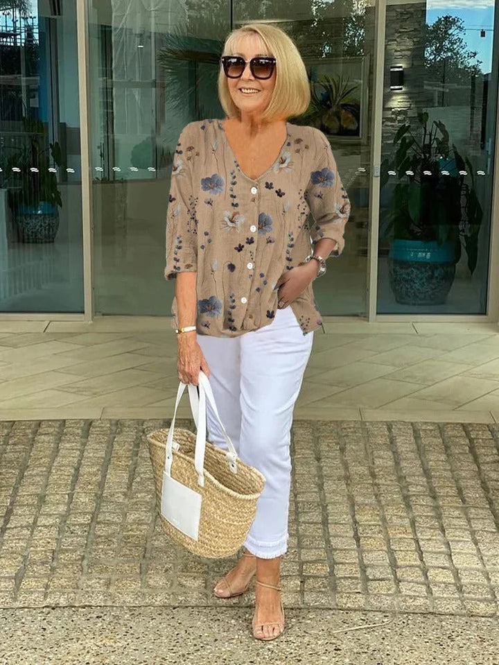 Marjorie | Floral Print Top