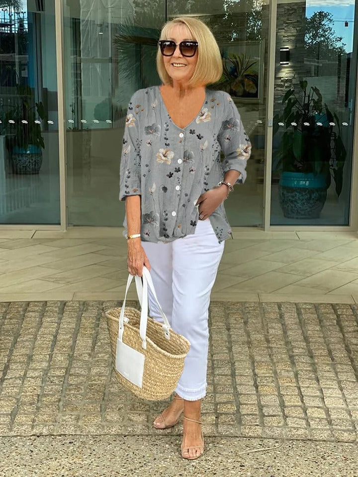 Marjorie | Floral Print Top