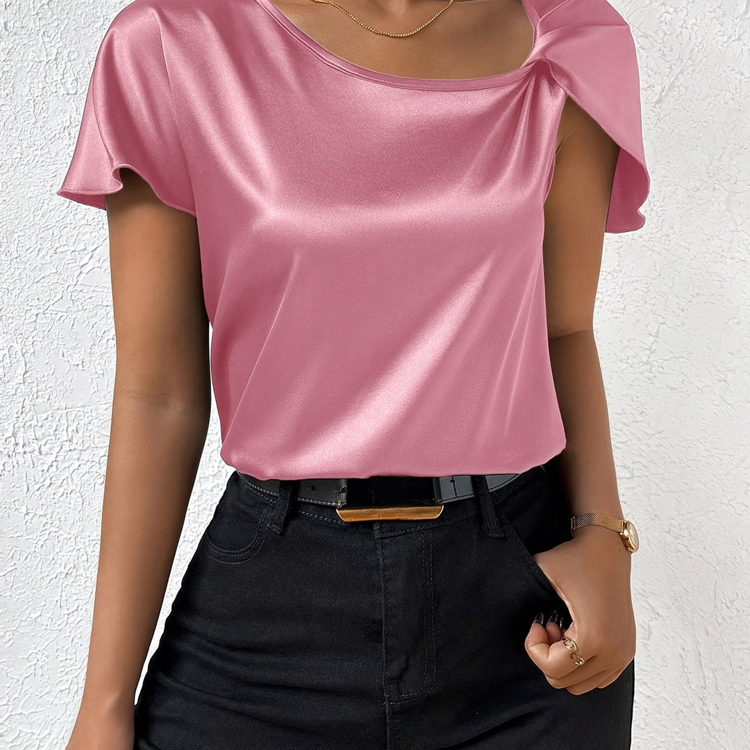 Loretta | Knotted Shoulder Top