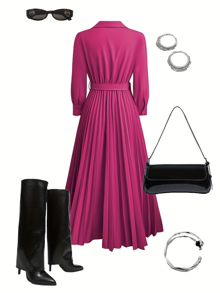 Armelle everyday fitted dress, eighth view
