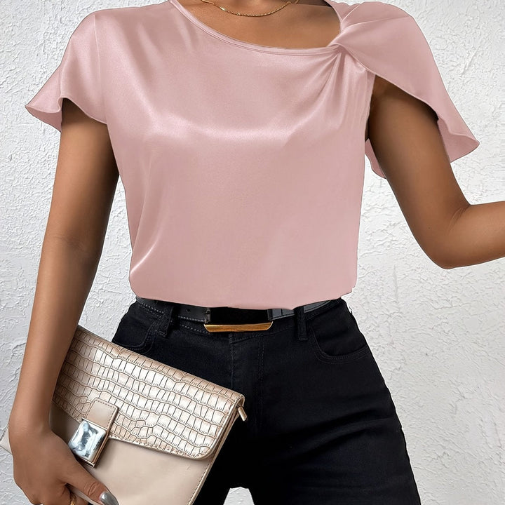 Loretta | Knotted Shoulder Top