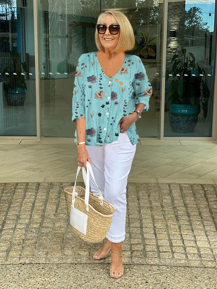 Marjorie | Floral Print Top