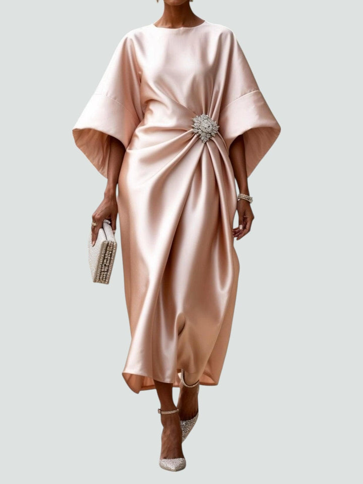 Hortense fitted midi dress, fifth view