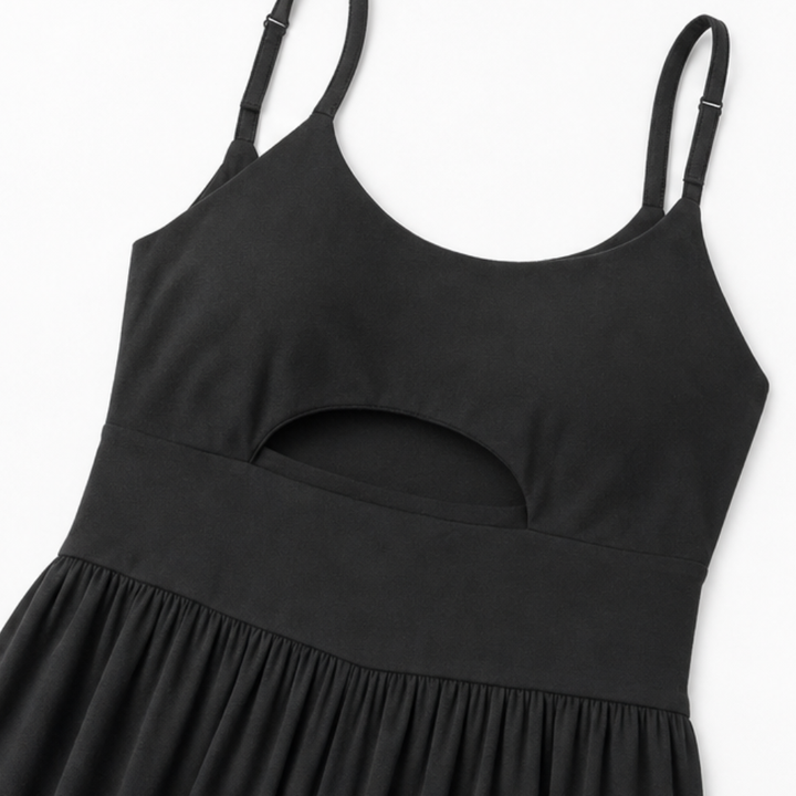 Calveth | Cutout Wide Leg Jumpsuit in product view 7