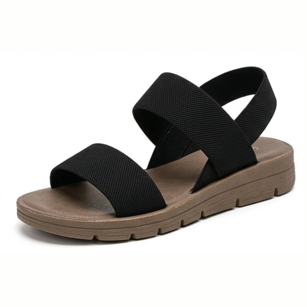 Delwyn | Flat Sandals with Elastic Straps in product view 12