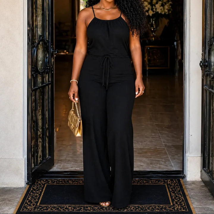 Halvine | Halter Neck Jumpsuit in product view 12