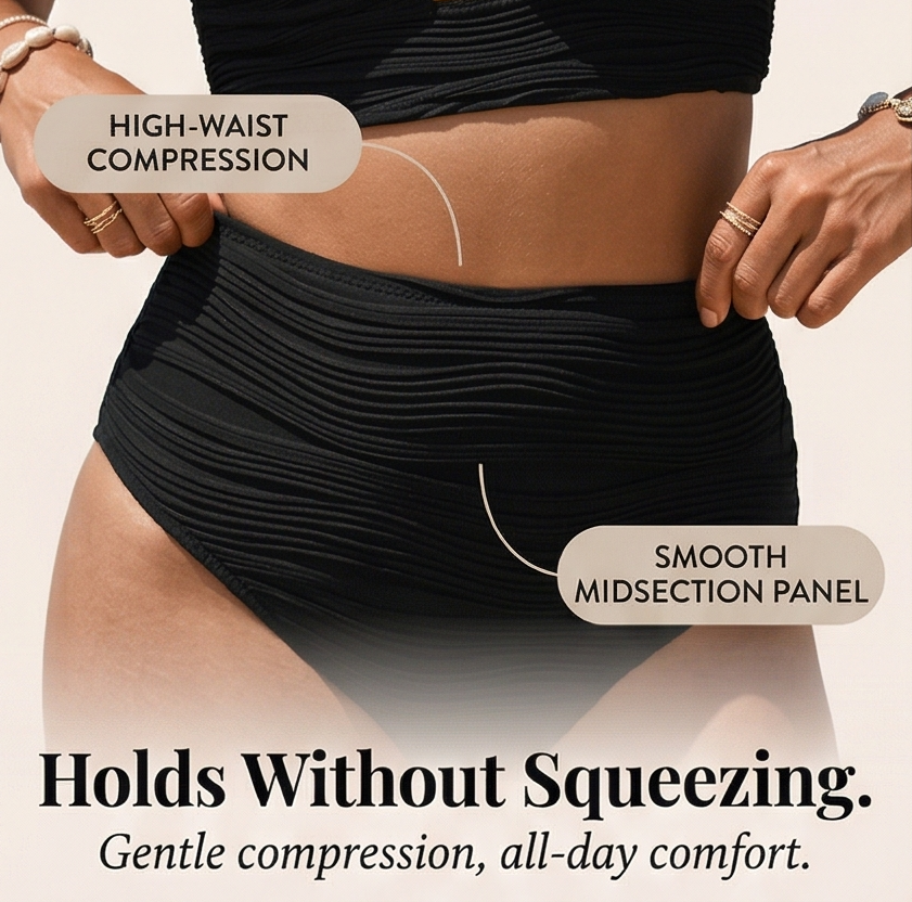 Thessara | High Waist Bikini Set in product view 6