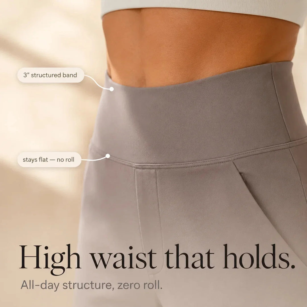 Cordwyn | High Waist Stretch Shorts with Pockets in product view 7