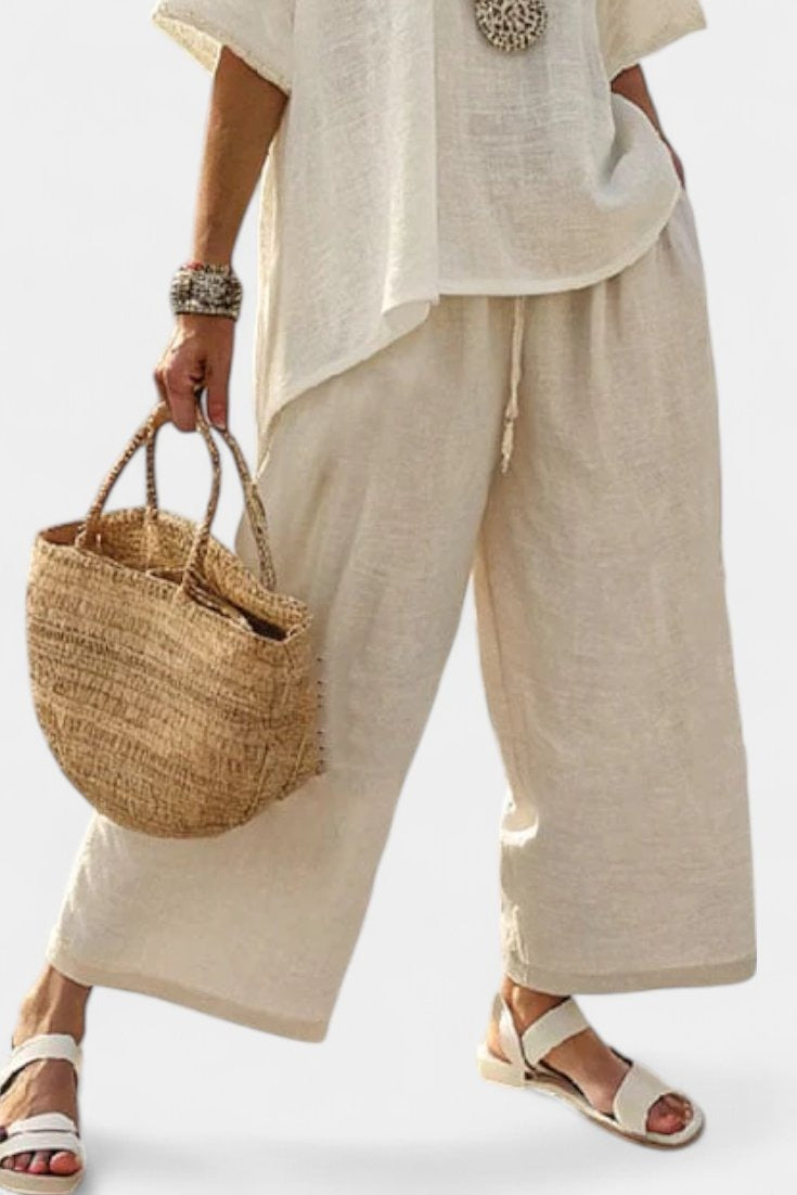 Jacqueline | Relaxed Top Wide Leg Pants Set - product image 3