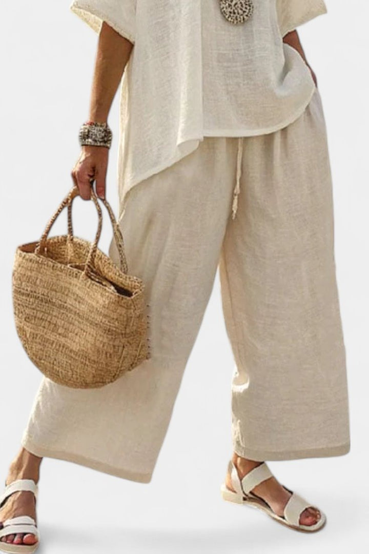 Jacqueline | Relaxed Top Wide Leg Pants Set - product image 3