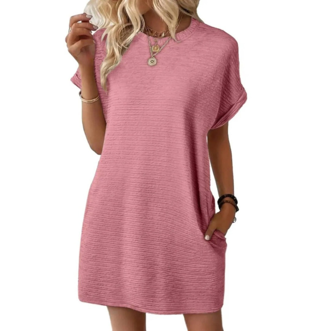 Araminta | Oversized Pocket T-Shirt Mini Dress - product image 2