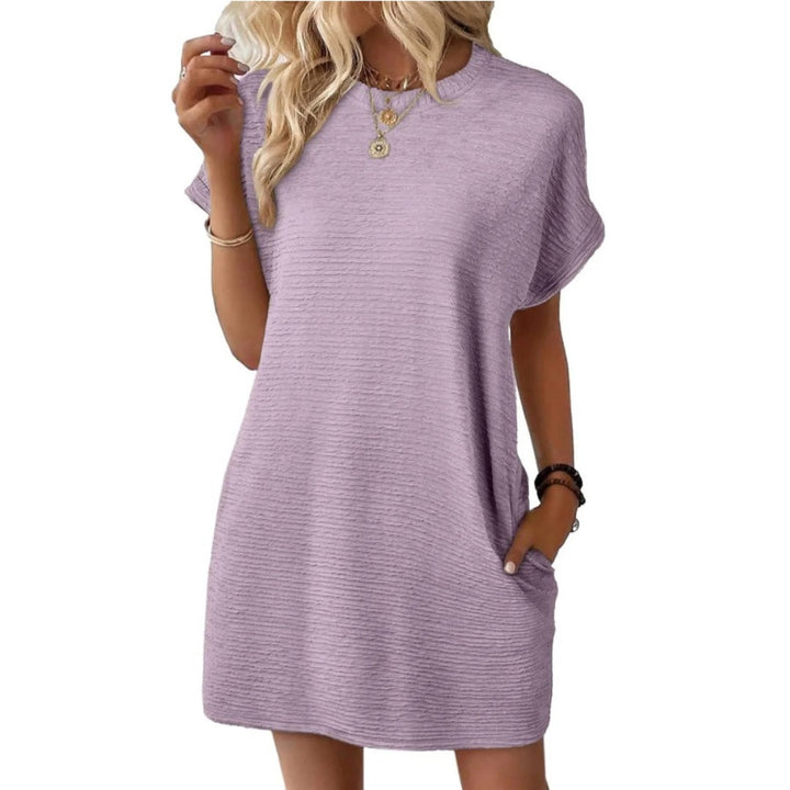 Araminta | Oversized Pocket T-Shirt Mini Dress - product image 7