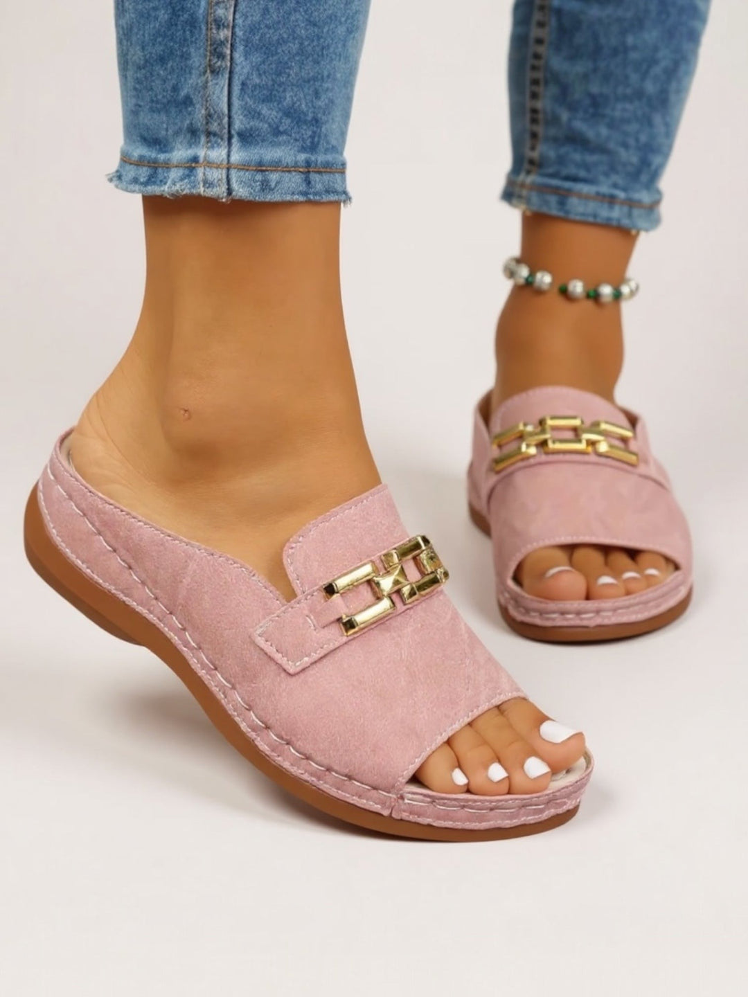 Romy | Cushioned Slip-On Sandals and Slides - product image 1