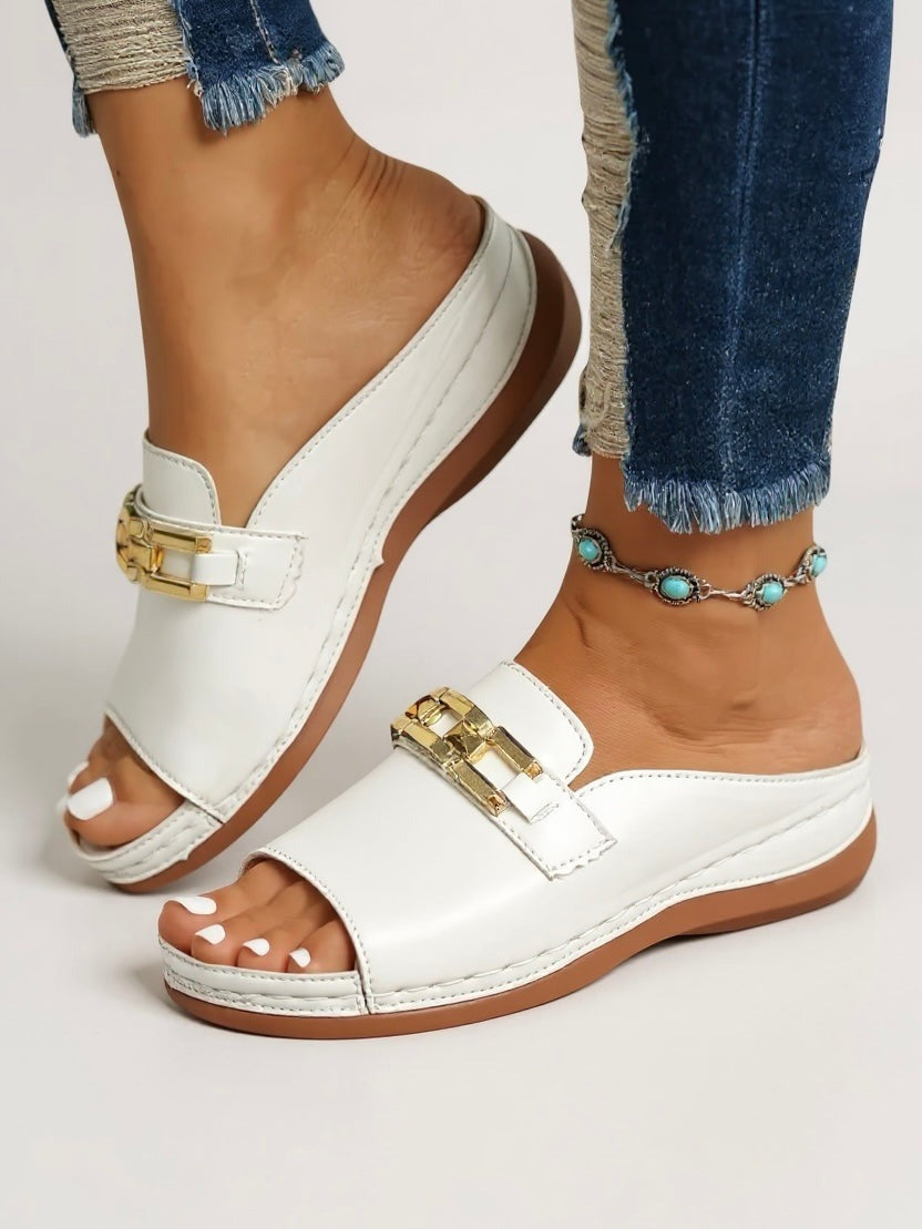 Romy | Cushioned Slip-On Sandals and Slides - product image 5