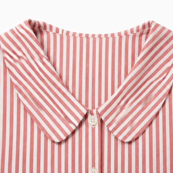 Opaline | Striped Sailor Collar Blouse in product view 7