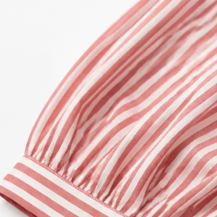 Opaline | Striped Sailor Collar Blouse in product view 8