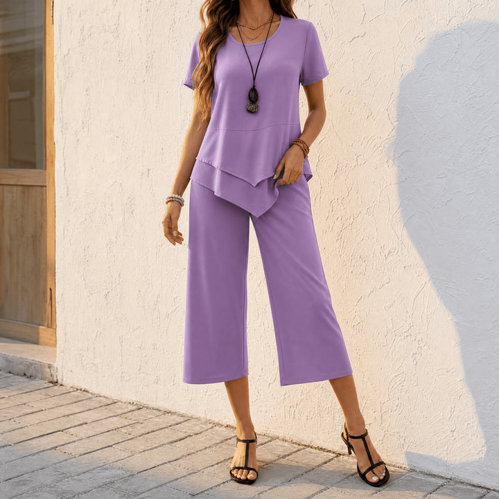 Merewyn | Two-Piece Tunic and Wide Leg Pants Set in product view 11