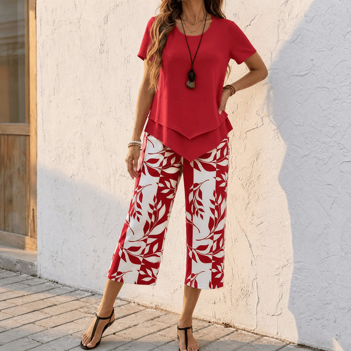 Merewyn | Two-Piece Tunic and Wide Leg Pants Set in product view 14