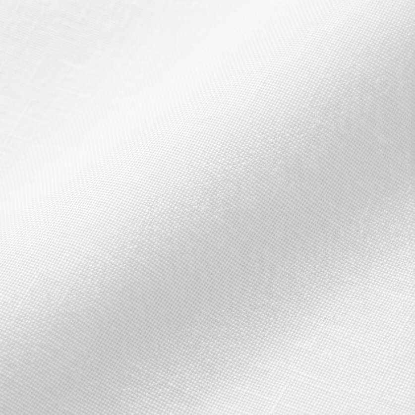 Brennie | White Oversized Button-Down Blouse in product view 7