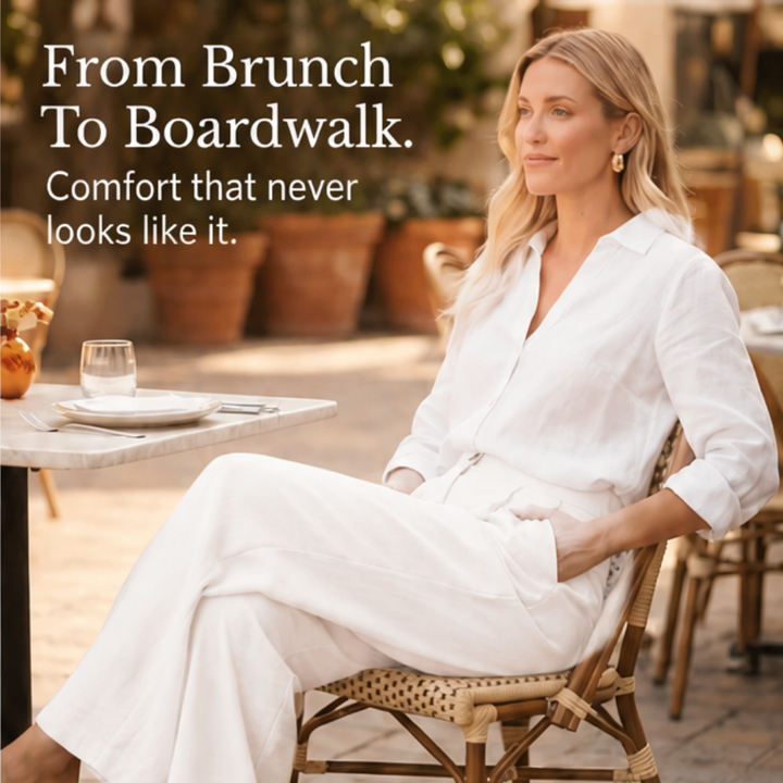 Cavendish | Wide Leg High Waist Trousers in product view 8