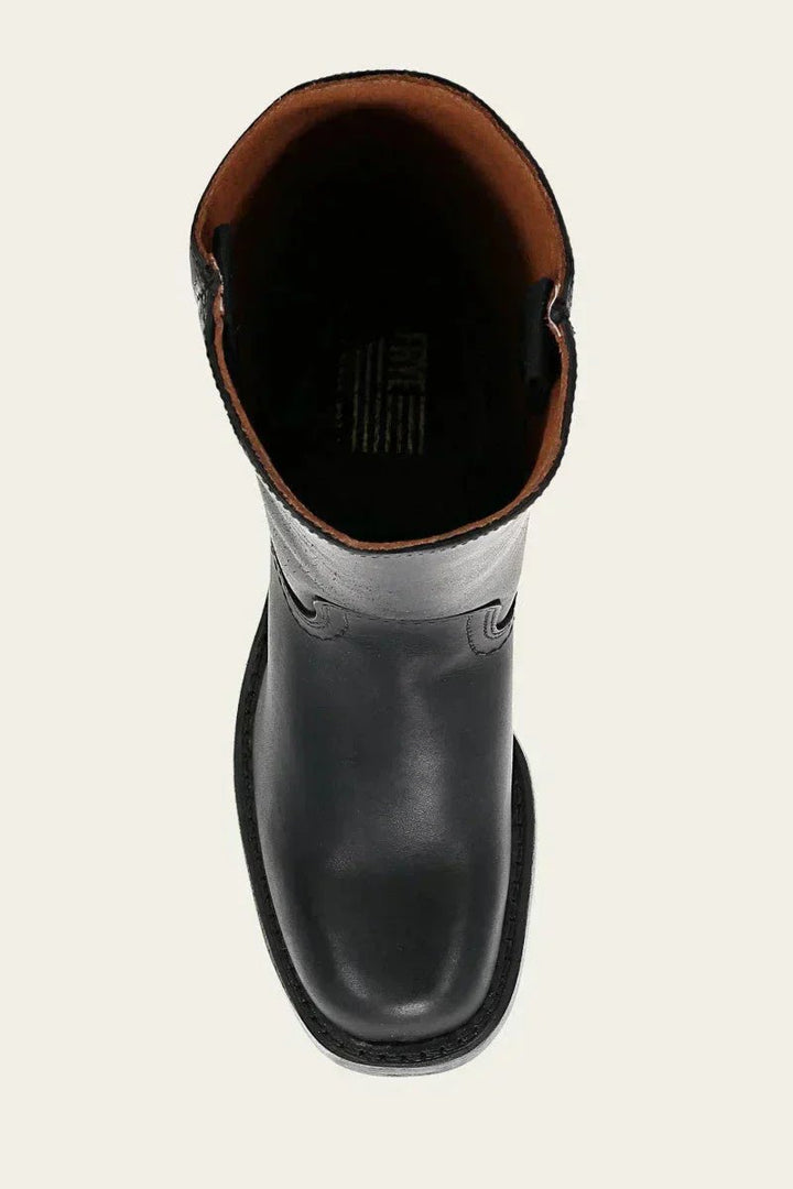 Zoe | Knee-High Leather Block-Heel Boots